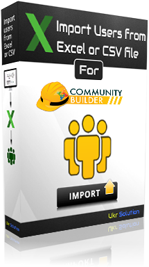 Import users to Community Builder from Excel or CSV file