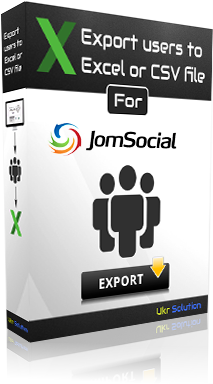 Export Users from JomSocial