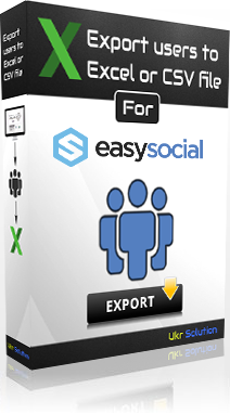 Export / Download users from EasySocial to Excel or CSV