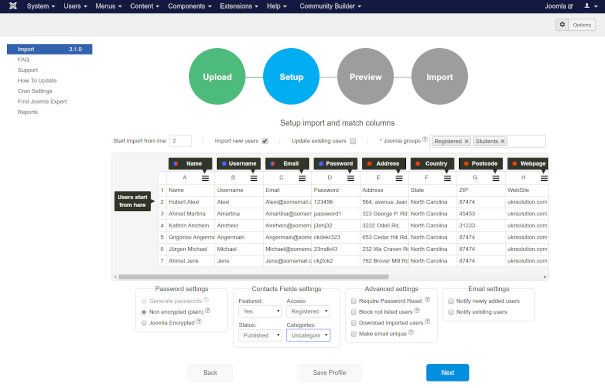 Import EasySocial Users